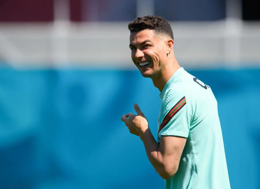 Cristiano Ronaldo n&rsquo;a pas été reconnu par la sécurité de la Puskás Aréna