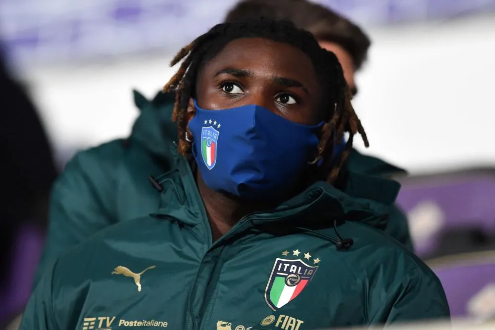 Moise Kean éjecté du groupe italien et très incertain pour l’Euro