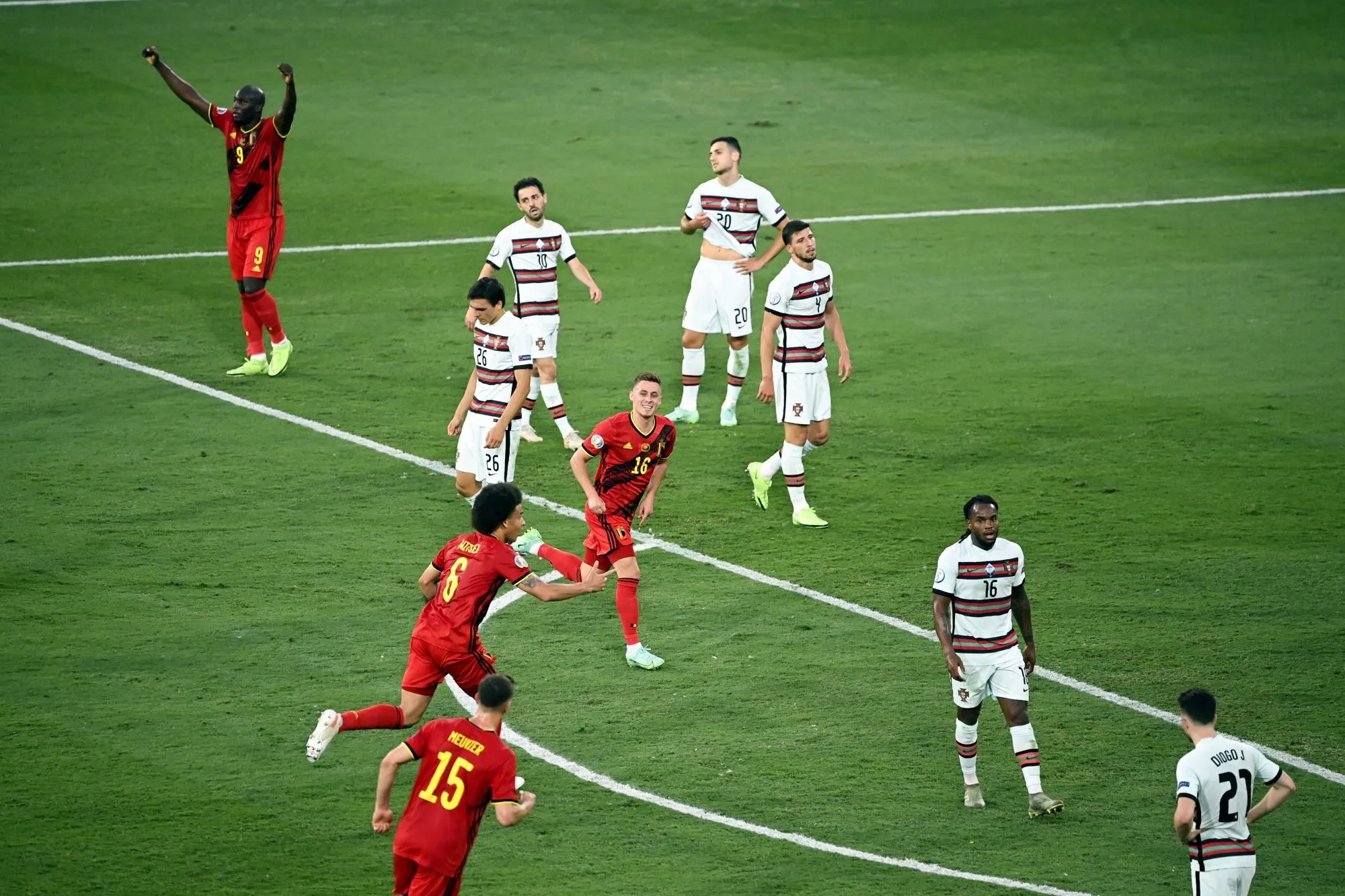 La Belgique éjecte le Portugal dans la douleur