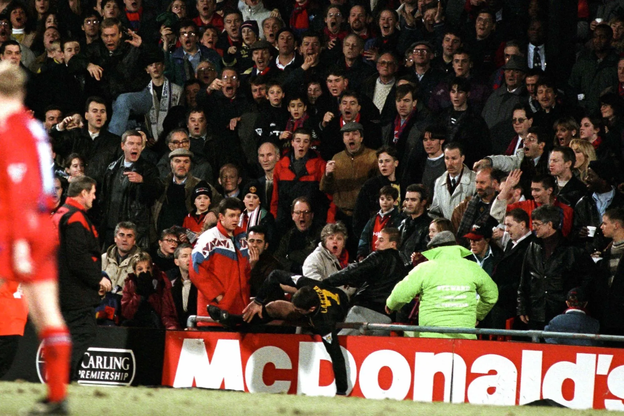 Crystal Palace – Manchester United, 1995 : Cantona, le King-fu