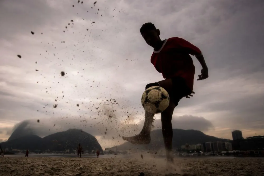 Beach soccer : la célébration spéciale de Rosdel Ramos