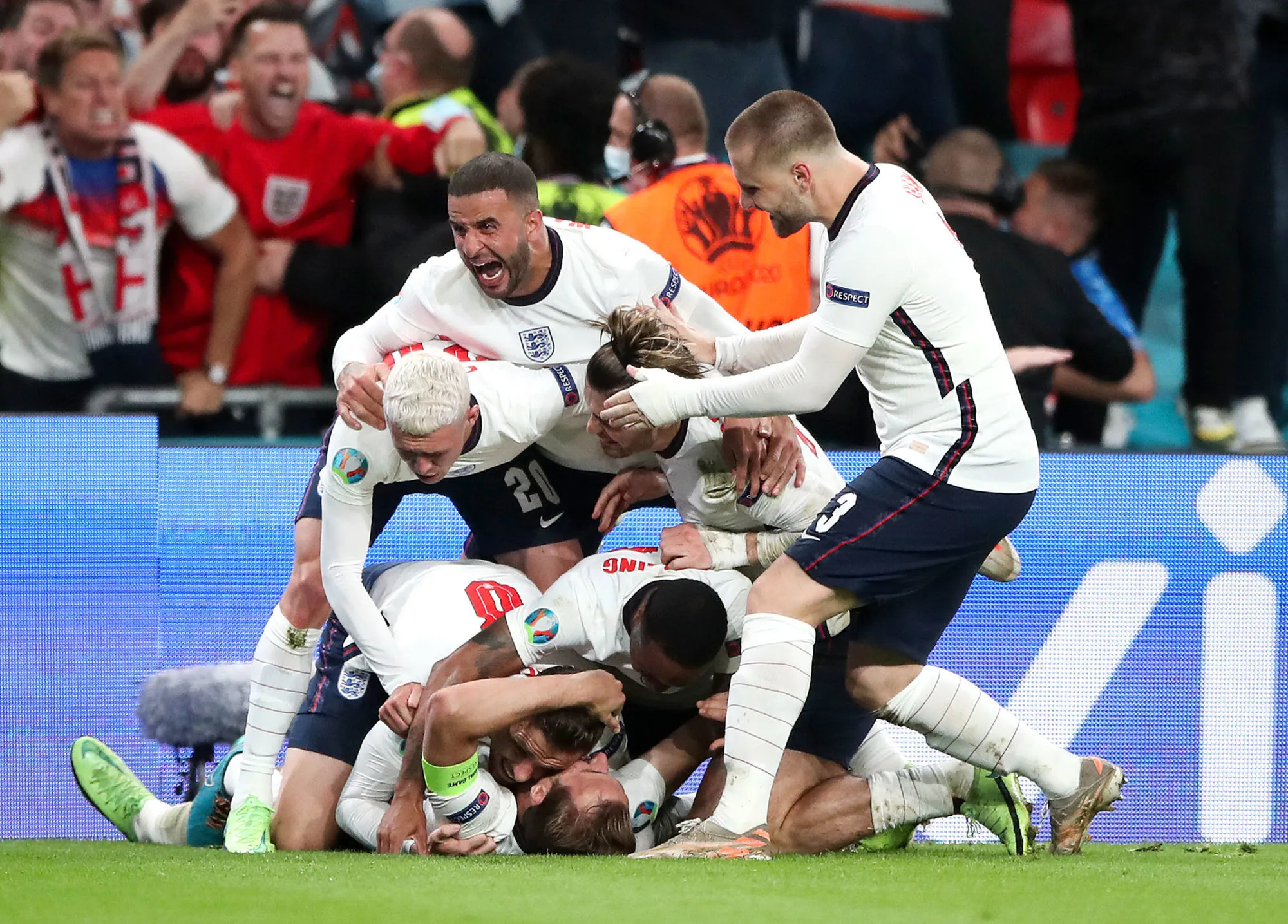 L&rsquo;Angleterre vient à bout du Danemark et rejoint l&rsquo;Italie en finale