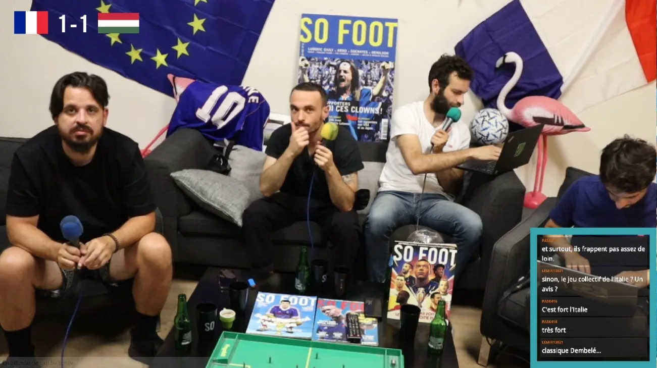 En direct : France – Hongrie sur le canapé de la rédac avec Adrien Cachot et Jérôme Niel