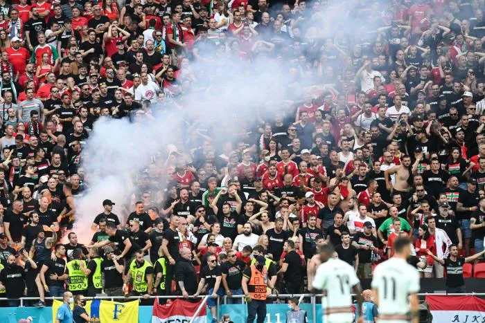 Mais qui sont ces supporters hongrois vêtus de noir ?