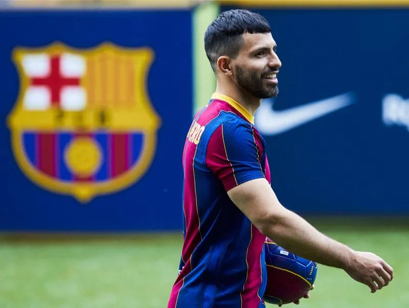 Sergio Agüero (FC Barcelone) absent dix semaines