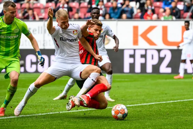 Un CSC soyeux de Iago et une boulette de Mitchel Bakker lors d&rsquo;Augsburg-Leverkusen