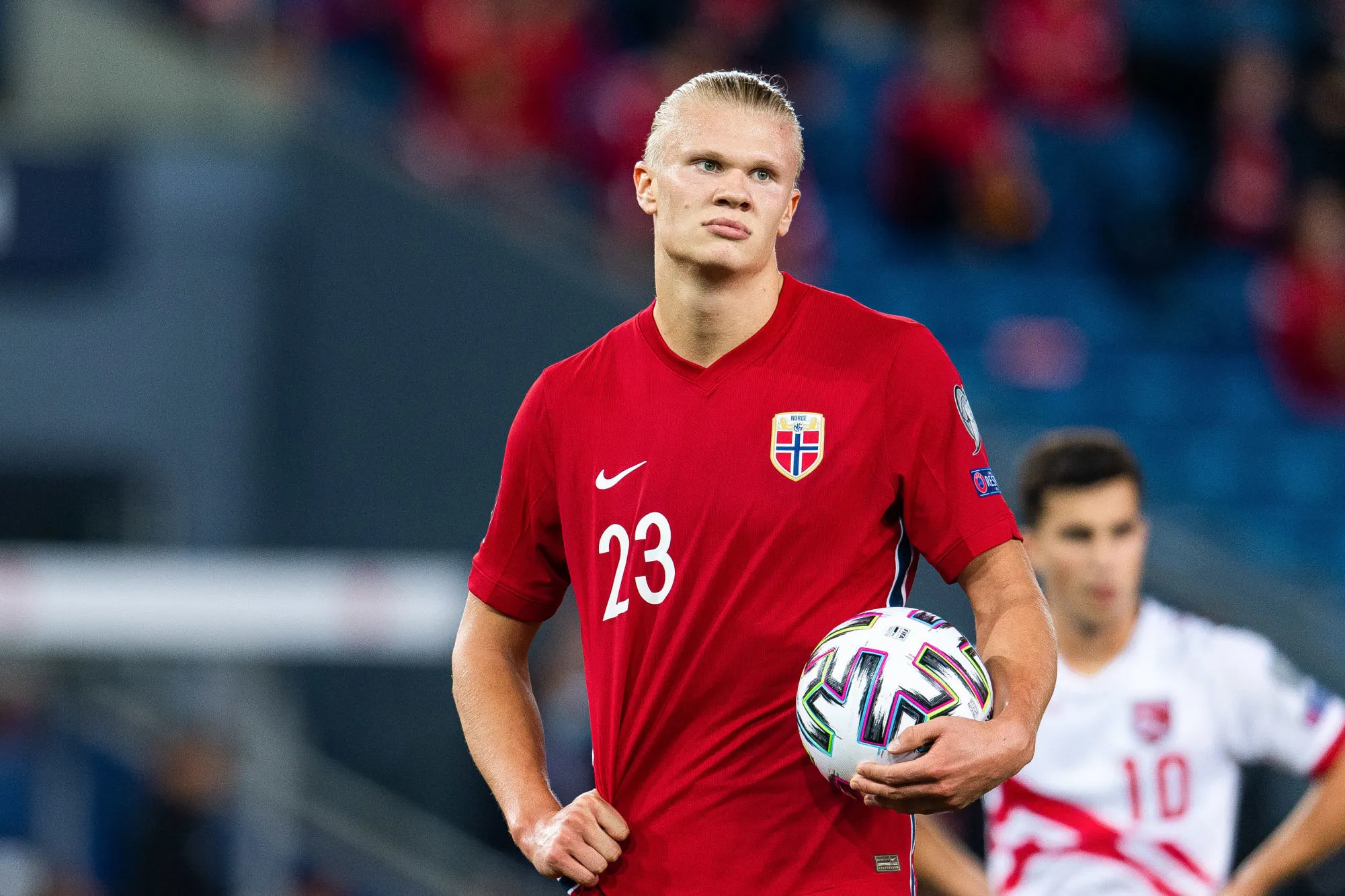 Erling Haaland estime «<span style="font-size:50%">&nbsp;</span>Ne pas marquer assez de buts<span style="font-size:50%">&nbsp;</span>» en sélection