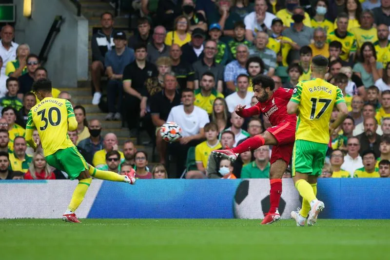 Avec un Mohamed Salah affûté, Liverpool démarre bien à Norwich
