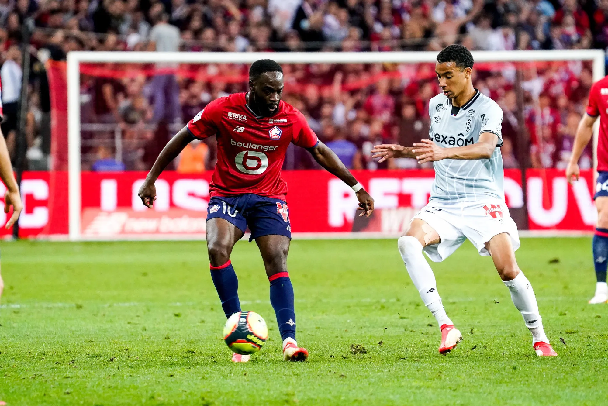 Lille l&#8217;emporte difficilement face à Reims