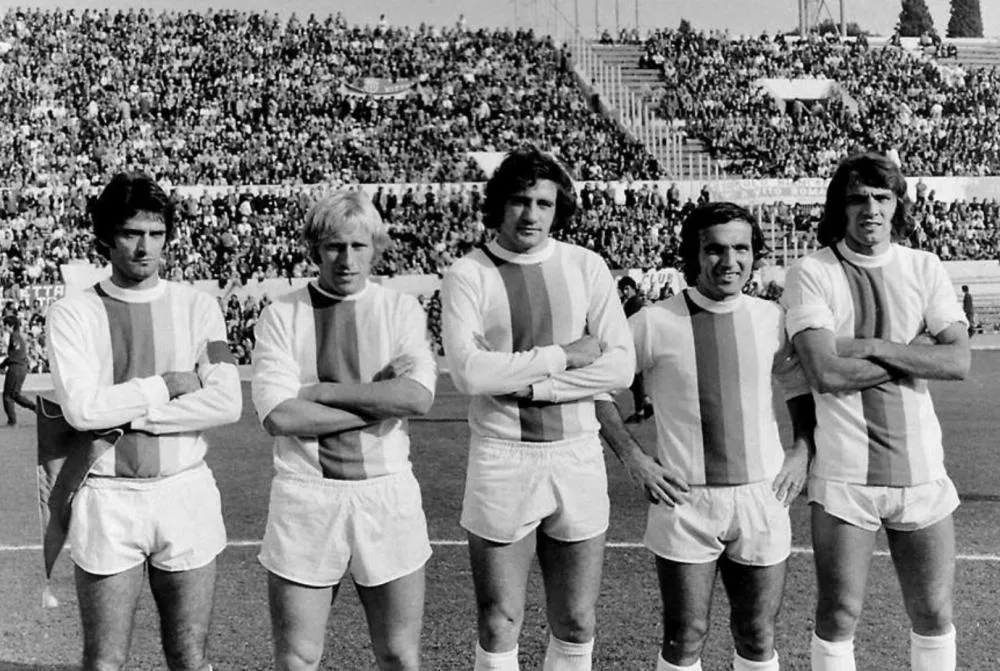 Quand les joueurs de la Lazio et de la Roma jouaient sous le même maillot