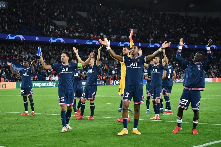 Les notes de Paris Saint-Germain contre Manchester City