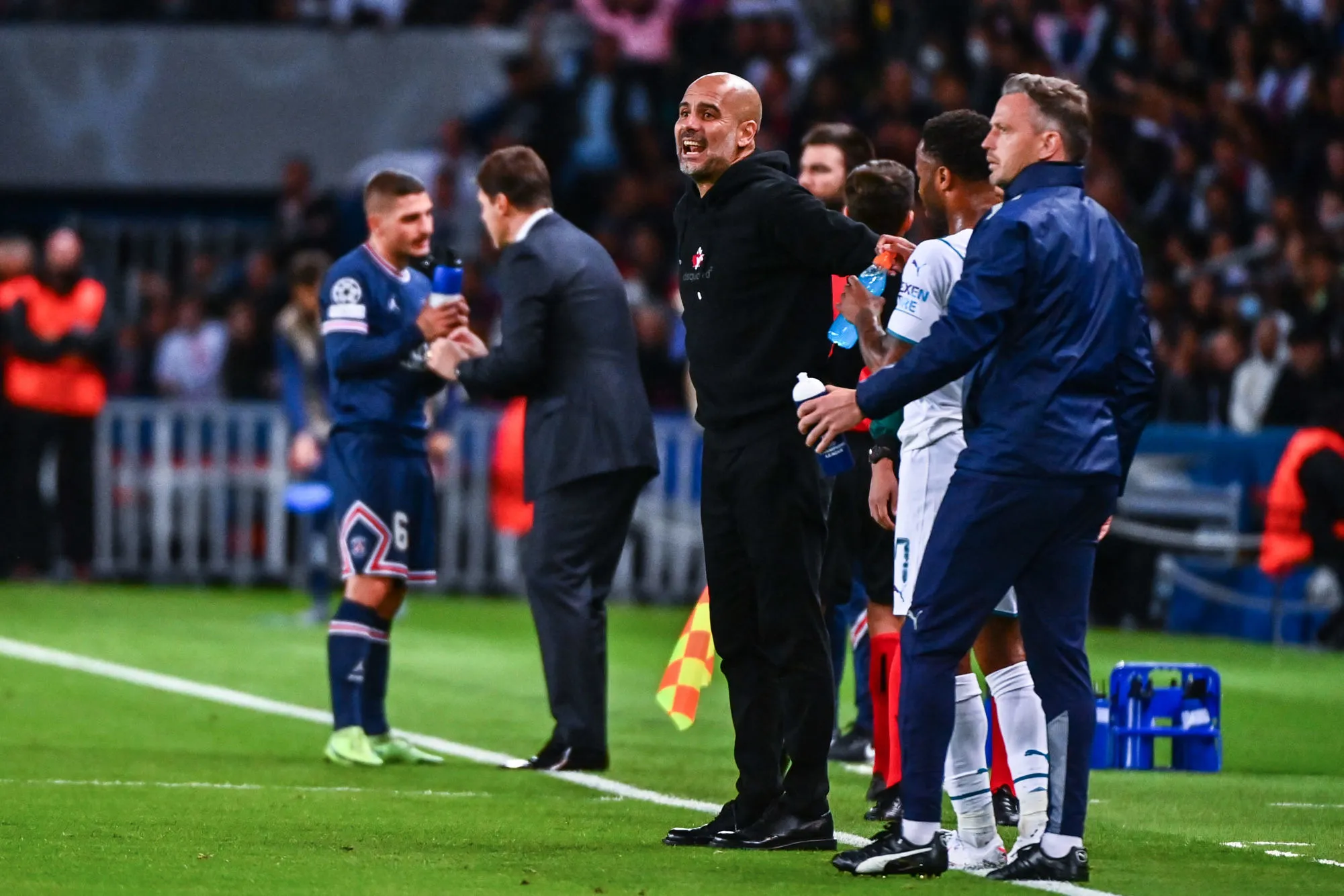 Pep Guardiola est «<span style="font-size:50%">&nbsp;</span>amoureux<span style="font-size:50%">&nbsp;</span>» de Marco Verratti