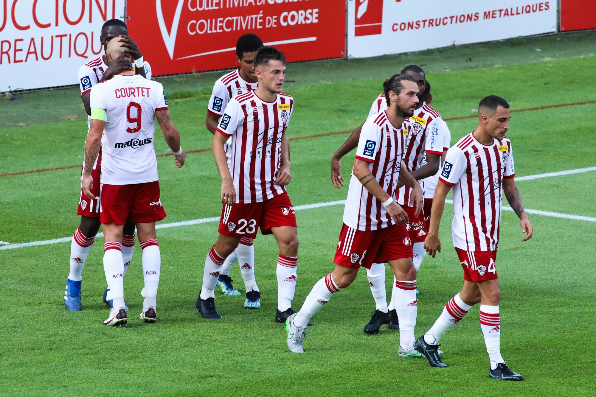 Pronostic Ajaccio Quevilly Rouen : Analyse, cotes et prono du match de Ligue 2