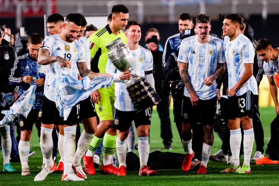 Les larmes de Messi en marge du match contre la Bolivie