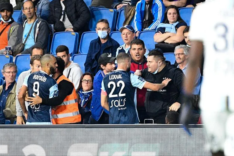 Khalid Boutaïb (Le Havre) s’excuse après son altercation avec un supporter