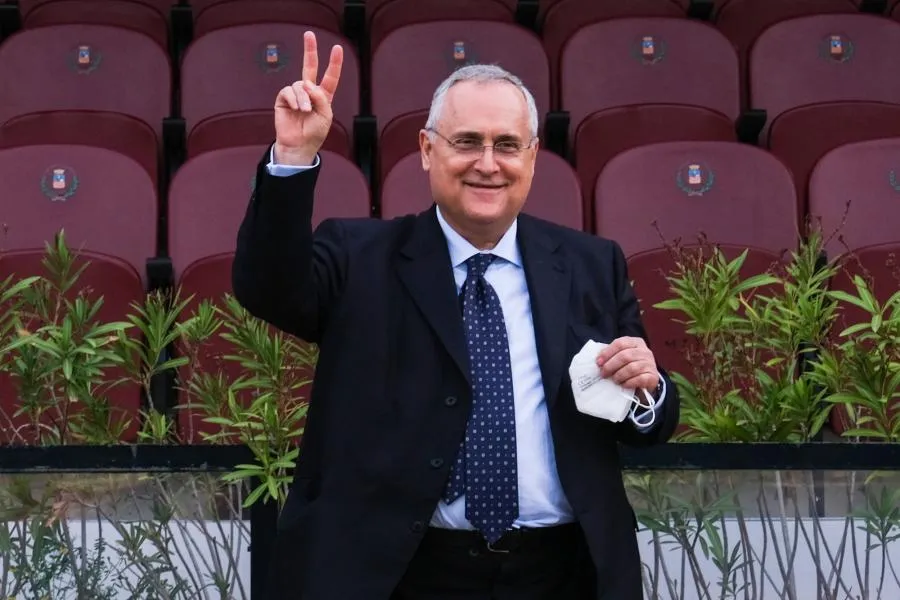 Le président de la Lazio Claudio Lotito interdit d&rsquo;exercice pendant deux mois pour violation du règlement Covid-19