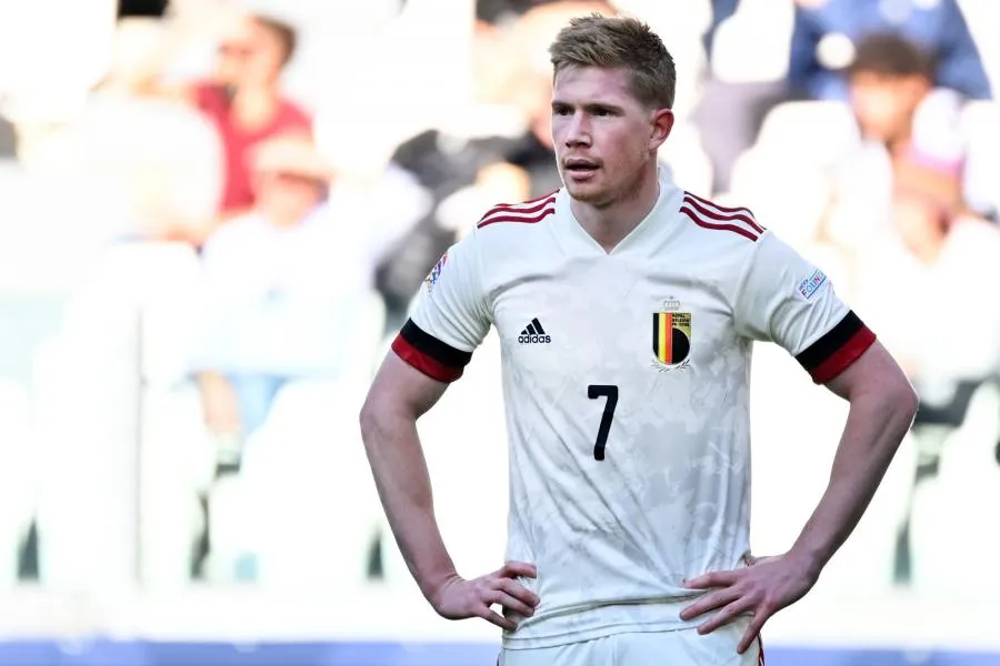 De Bruyne : «<span style="font-size:50%">&nbsp;</span>Nous ne sommes que la Belgique<span style="font-size:50%">&nbsp;</span>»