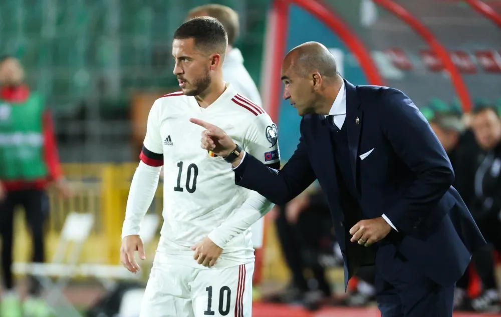 Roberto Martínez (Belgique) : «<span style="font-size:50%">&nbsp;</span>Je serais surpris qu&rsquo;Eden Hazard puisse jouer 90 minutes<span style="font-size:50%">&nbsp;</span>»