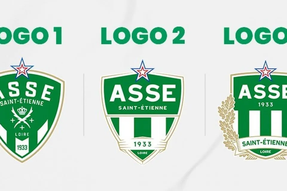 L’AS Saint-Étienne invite ses supporters à choisir son nouveau logo