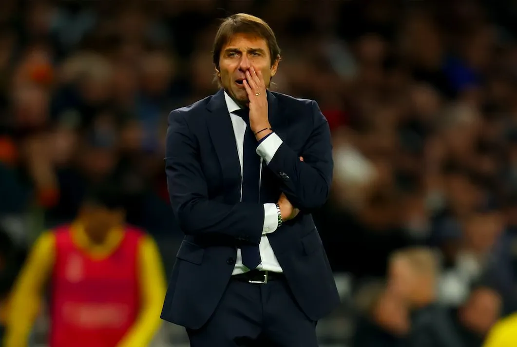 Conte dépité après la défaite de Tottenham à Mura