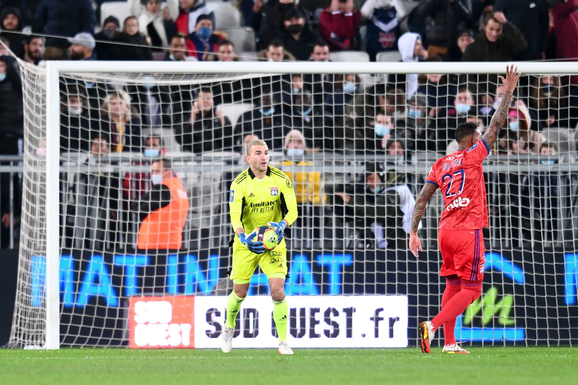 Anthony Lopes : «<span style="font-size:50%">&nbsp;</span>Douzièmes, c&rsquo;est inadmissible quand on est l’OL<span style="font-size:50%">&nbsp;</span>»