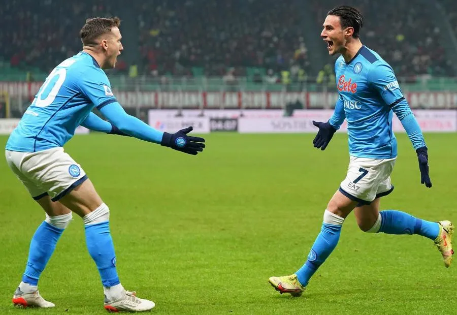 Le Napoli blase le Milan