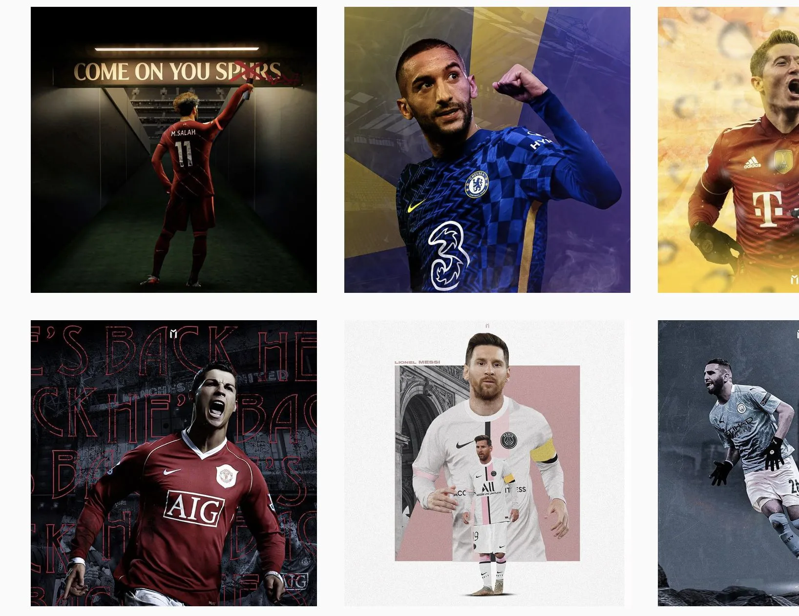 Comment le foot s&rsquo;est fait une place en or sur Instagram