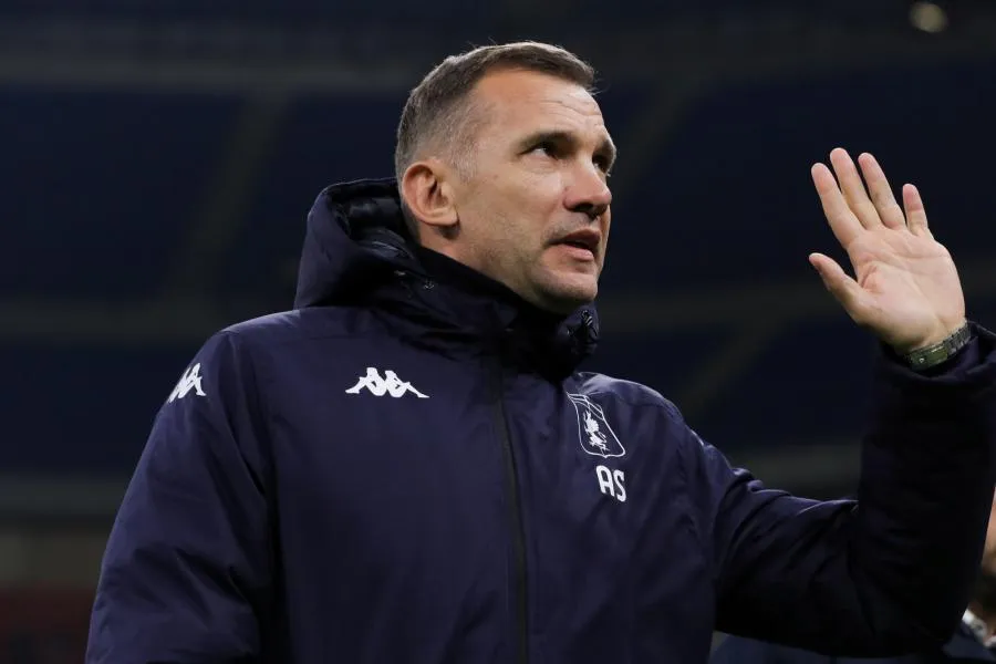 Shevchenko déjà viré par le Genoa