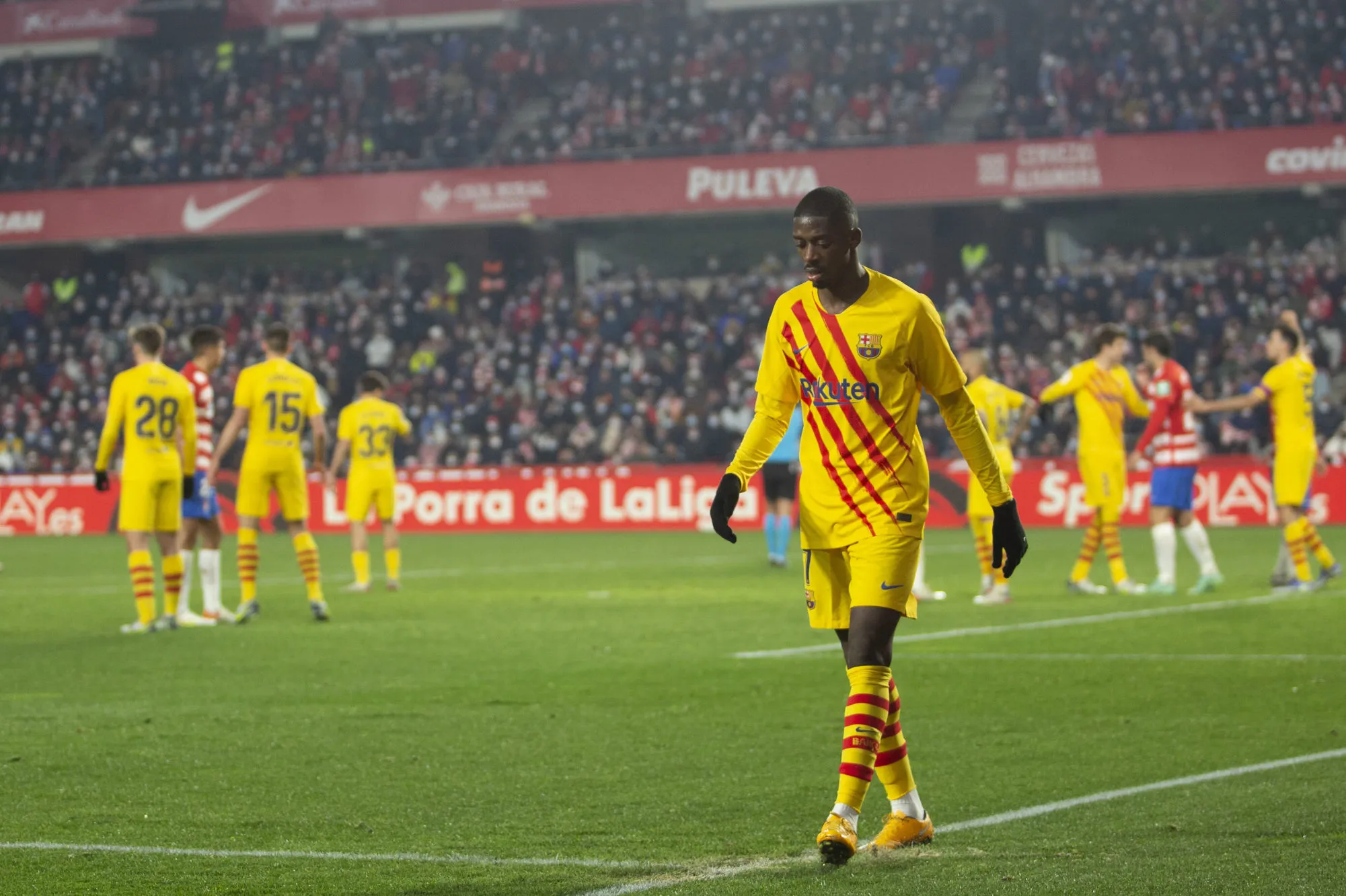Ousmane Dembélé absent du groupe pour le match de Coupe du Roi
