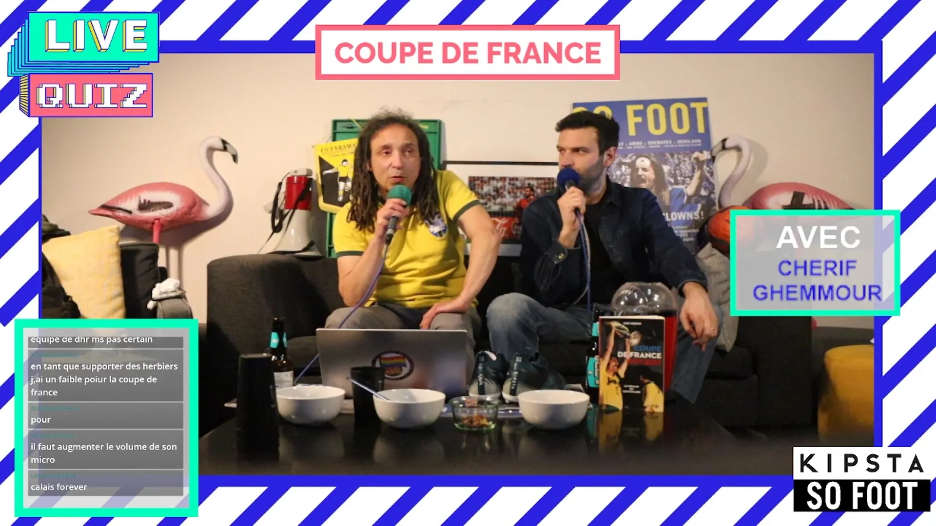En direct : quiz spécial «<span style="font-size:50%">&nbsp;</span>Coupe de France<span style="font-size:50%">&nbsp;</span>» avec Chérif Ghemmour