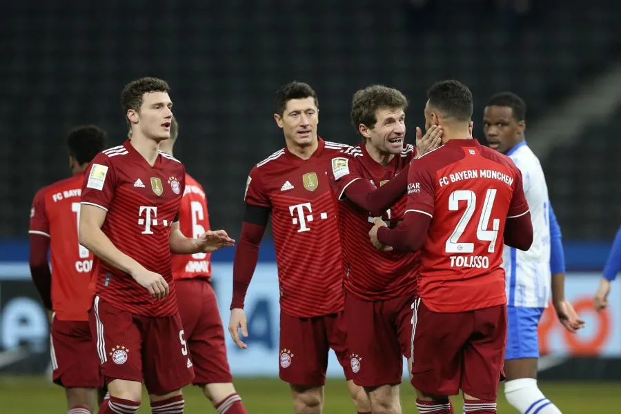 Le Bayern Munich saucissonne le Hertha BSC