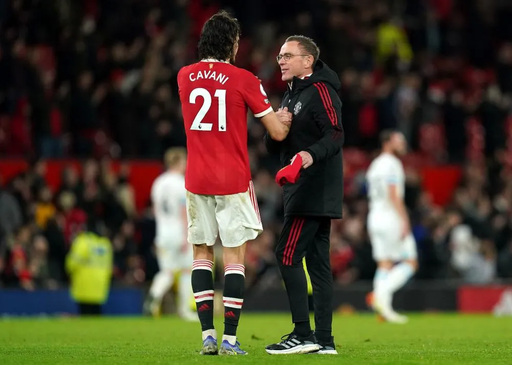 Ralf Rangnick ne veut pas lâcher Edinson Cavani