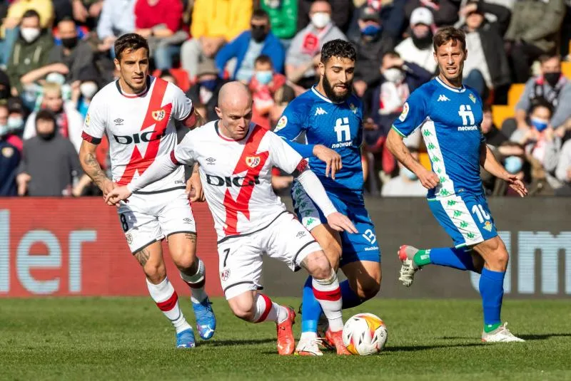 Le Betis rattrapé par le Rayo Vallecano