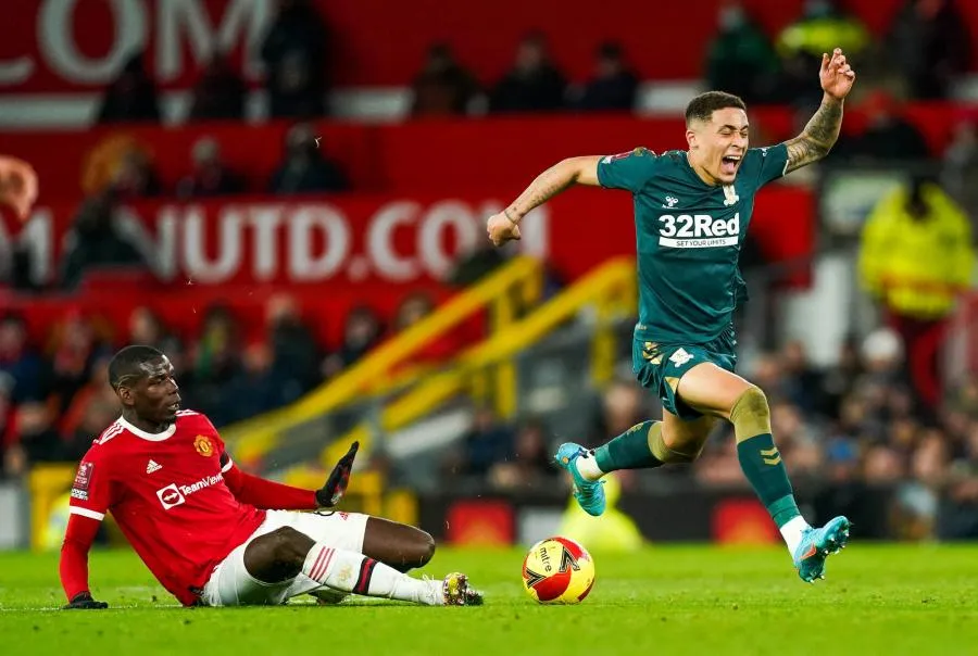 Manchester United sombre face à Middlesbrough en FA Cup