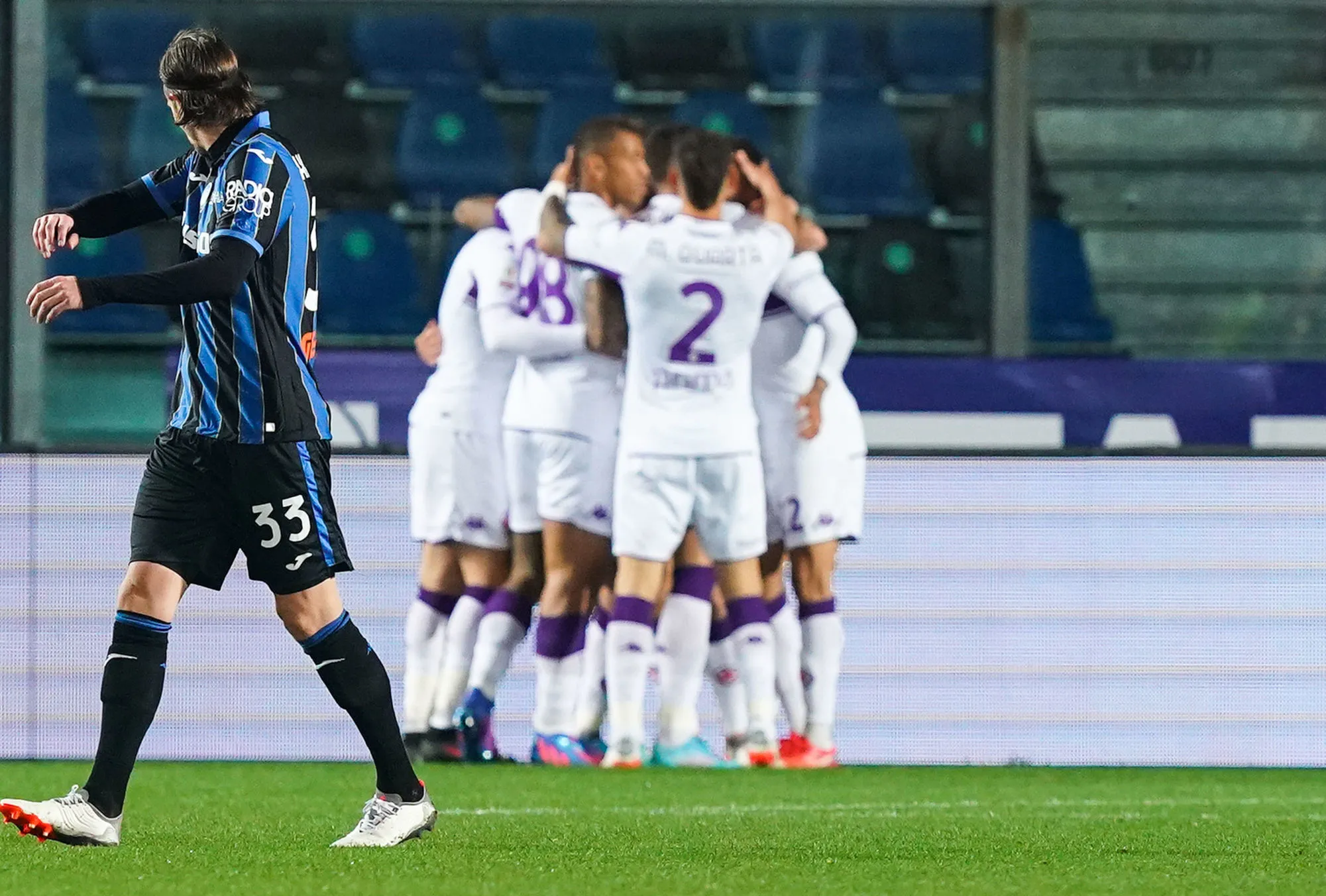 La Fiorentina sort l'Atalanta dans le temps additionnel