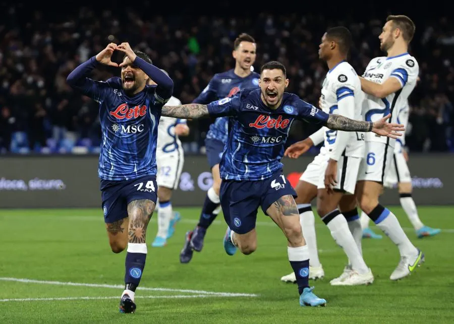 En direct : Naples &#8211; Inter Milan