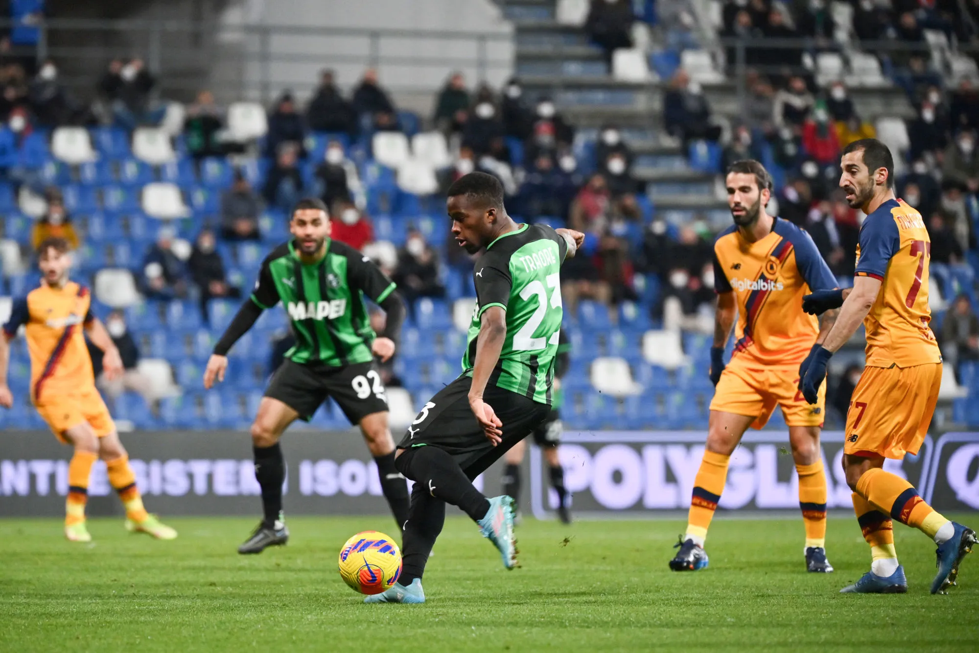 L'AS Roma arrache un point à Sassuolo