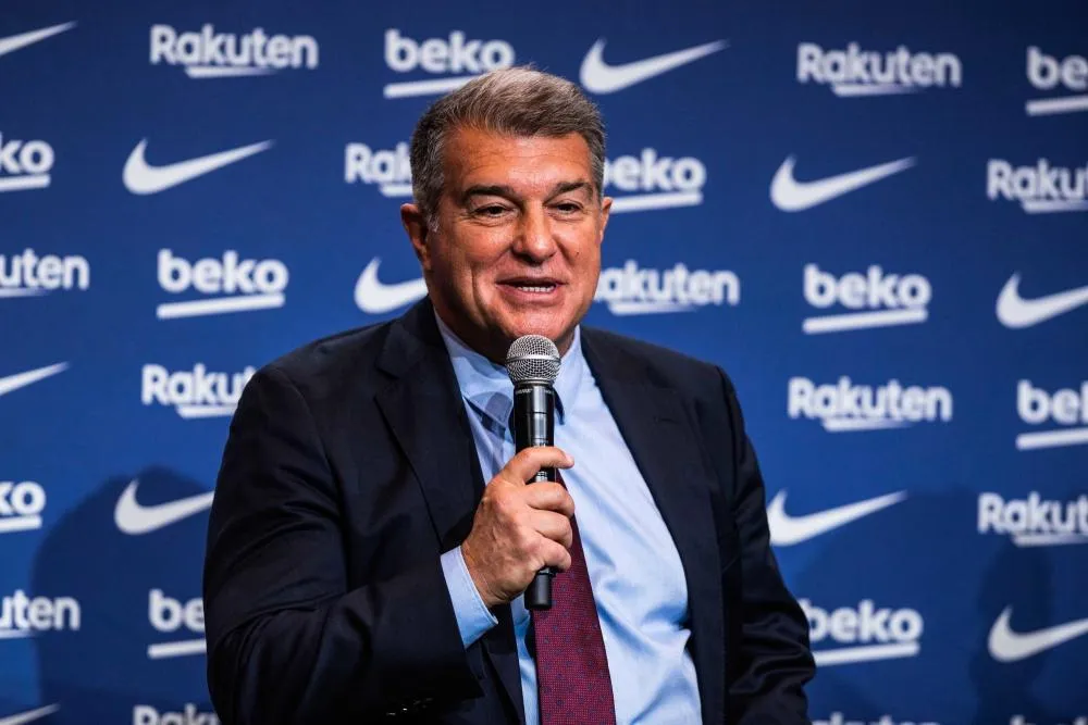 Futur sponsoring du FC Barcelone par Spotify : Une «<span style="font-size:50%"> </span>grande décision<span style="font-size:50%"> </span>» pour Joan Laporta