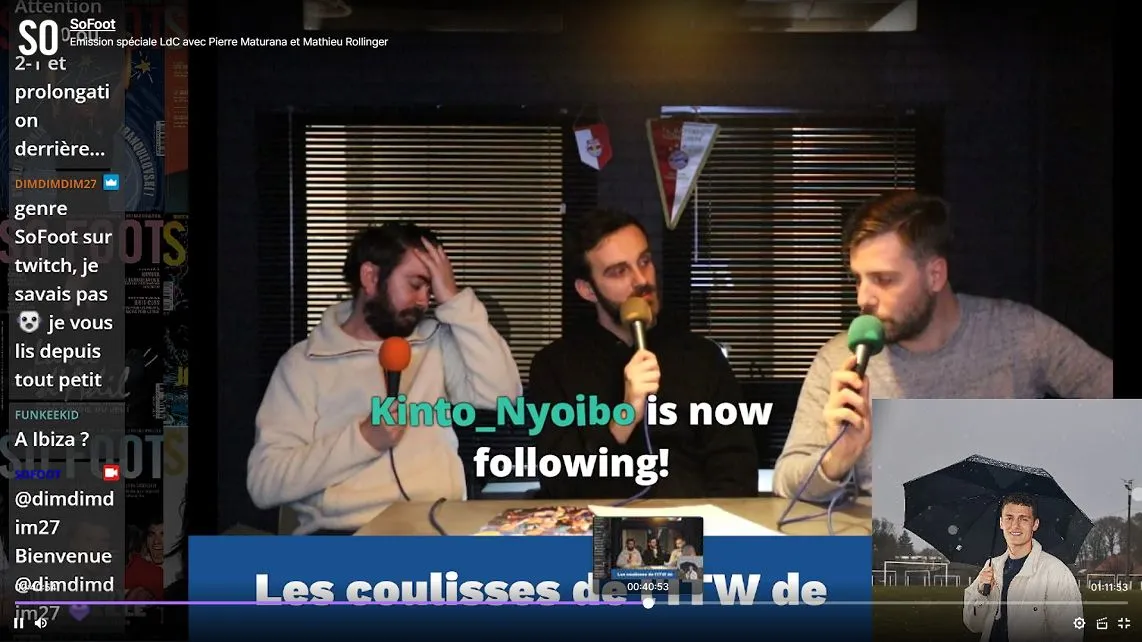 En direct : émission Twitch spéciale «<span style="font-size:50%"> </span>débrief PSG-Real<span style="font-size:50%"> </span>»