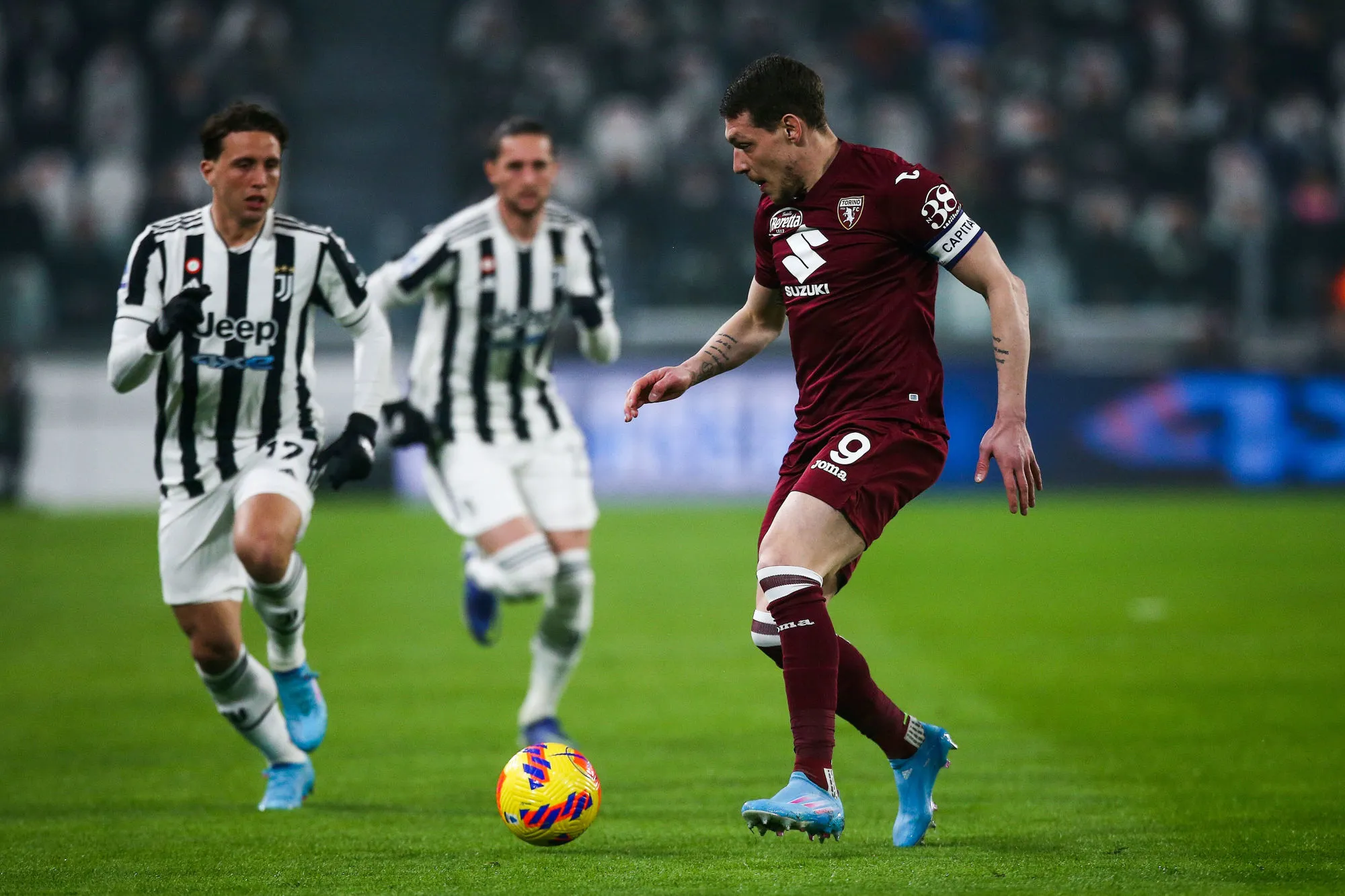 La Juve et le Torino se quittent bons amis