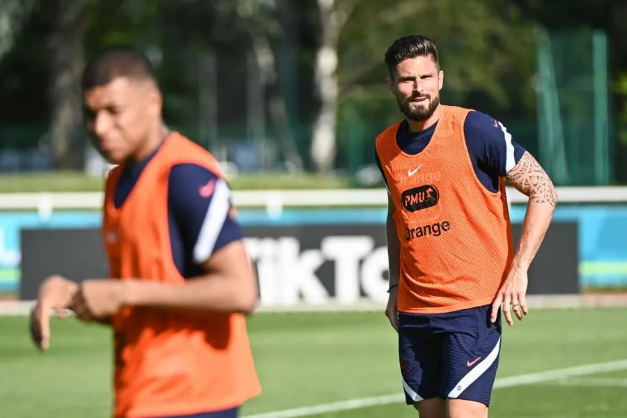 Giroud a «<span style="font-size:50%">&nbsp;</span>joué les pompiers<span style="font-size:50%">&nbsp;</span>» pour mieux s’entendre avec Mbappé