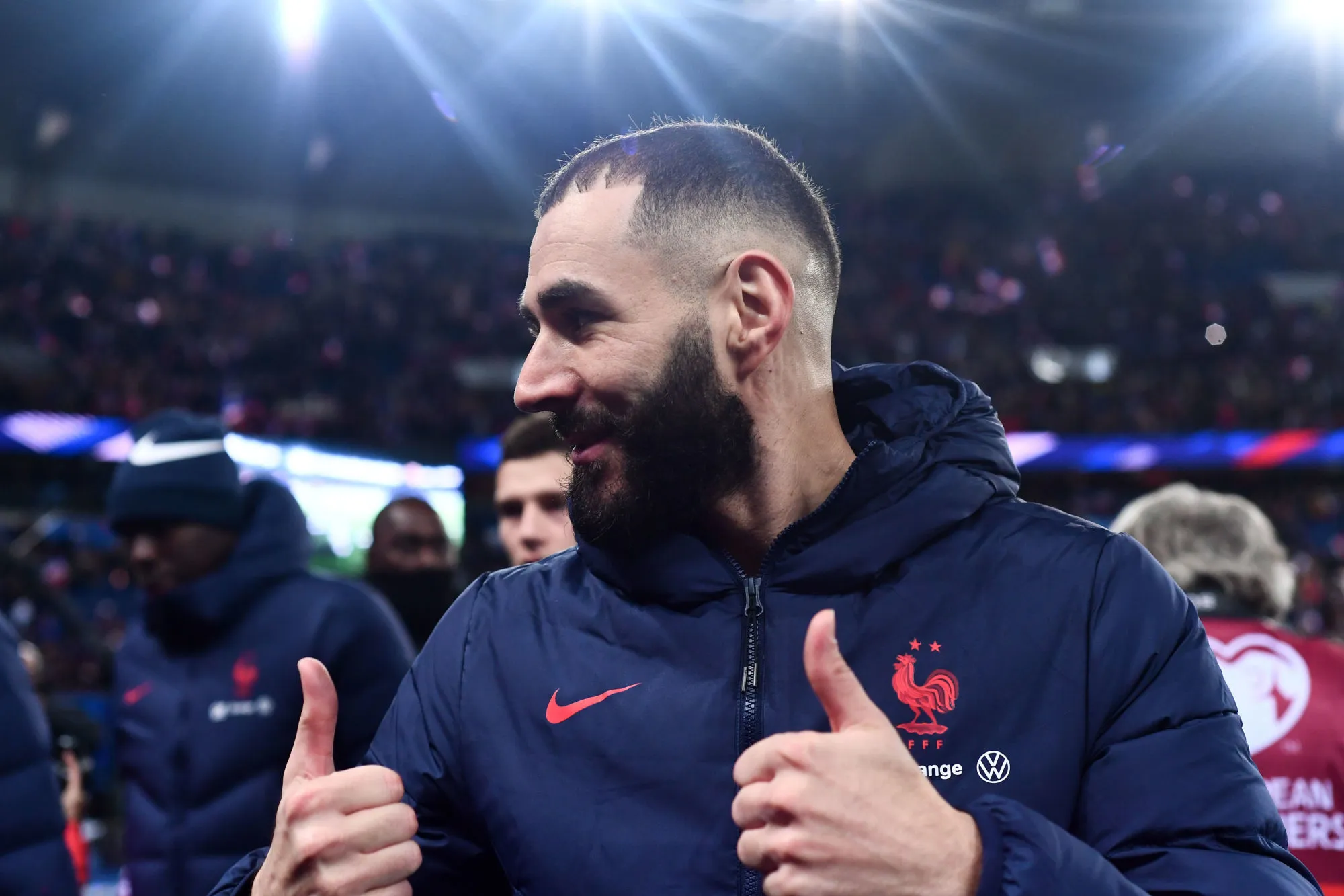 Pour Benzema, «<span style="font-size:50%">&nbsp;</span>la France est favorite<span style="font-size:50%">&nbsp;</span>» de la Coupe du monde