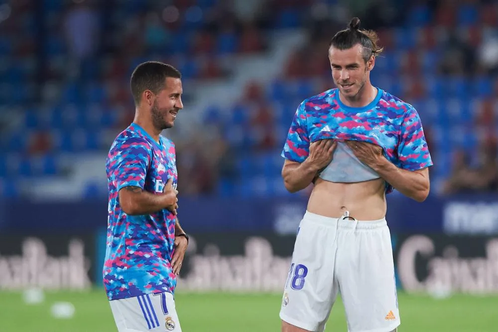 Quand Gareth Bale se moque d’Eden Hazard qui retourne sur le banc après s’être échauffé