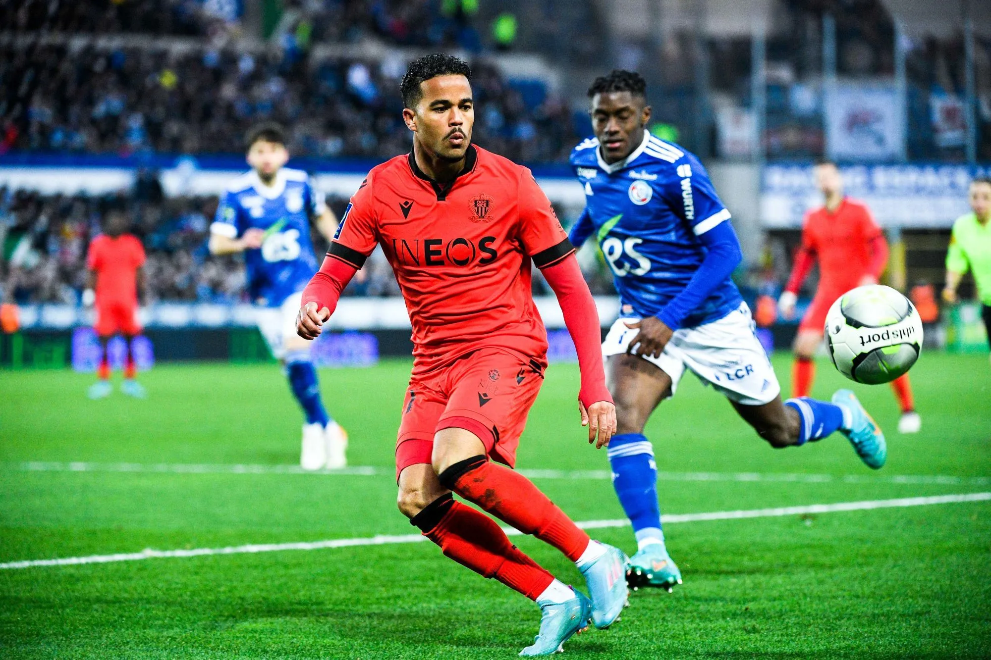 Christophe Galtier s’offusque du carton rouge reçu par Justin Kluivert face à Strasbourg