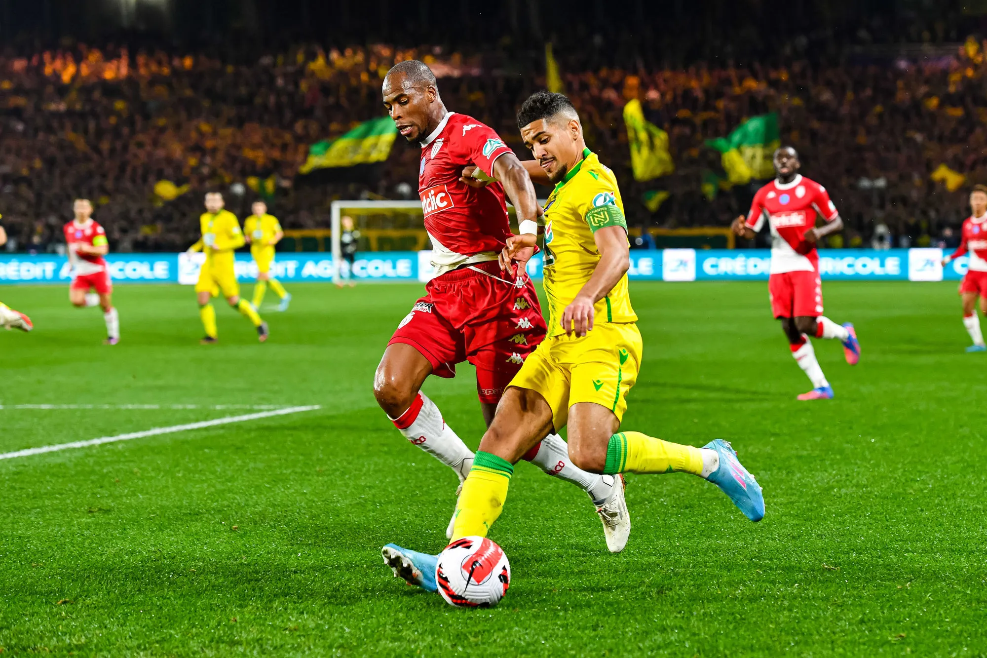 Coupe de France : Nantes passe sur Monaco et renoue avec le Stade de France
