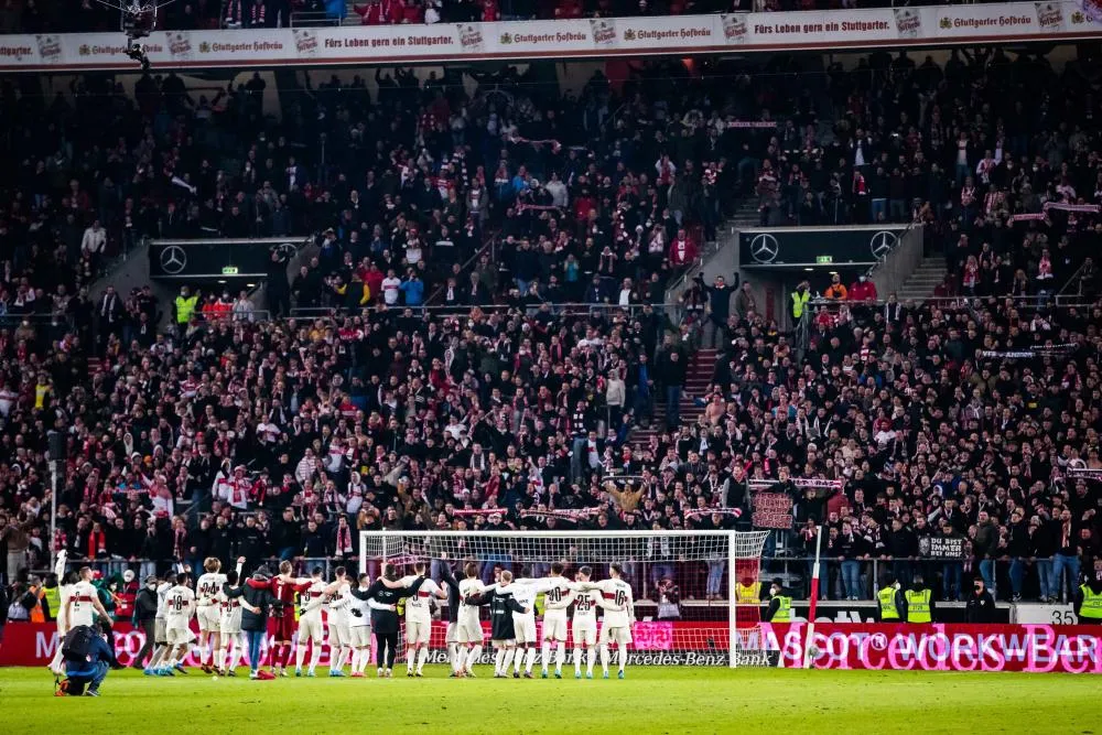 Des stadiers impliqués dans une bagarre lors de Stuttgart-Gladbach