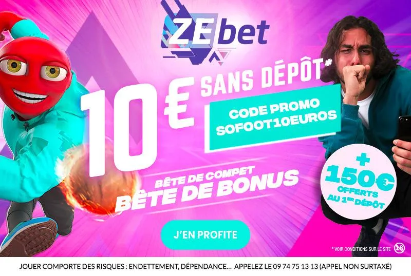 Ligue des champions : 10€ offerts totalement GRATOS chez ZEBET pour parier sans pression !
