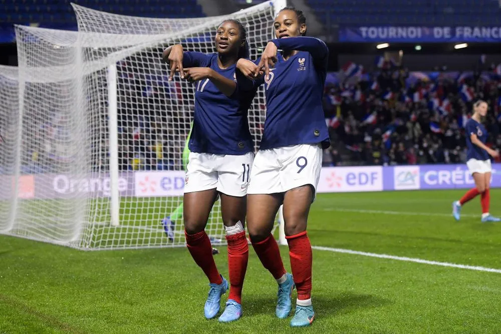 Marie-Antoinette Katoto dédie son but à Aminata Diallo