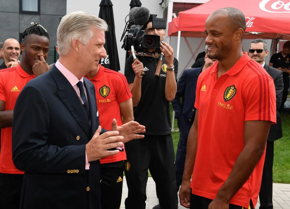 Vincent Kompany reçu par le Roi des Belges pour discuter du racisme dans le football