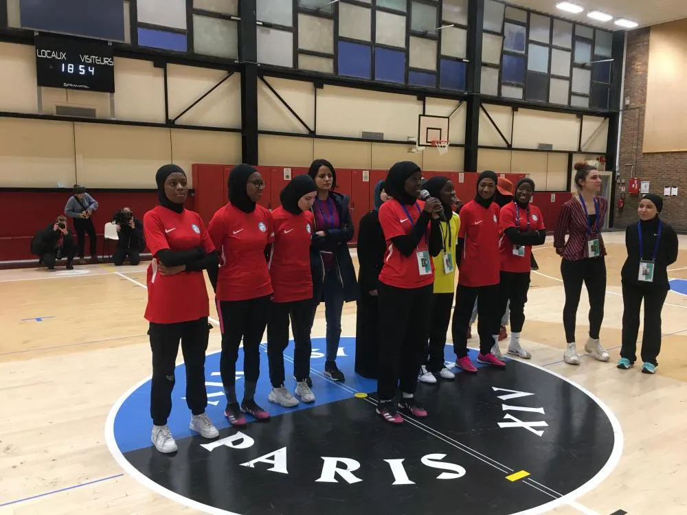 Port du voile en compétition : on était au match des Hijabeuses à Paris